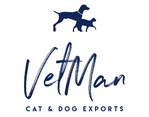 logo for VetMan Cat & Dog Exports